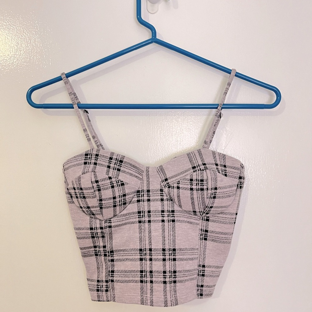 Purple XS Crop Top Liz & Sara